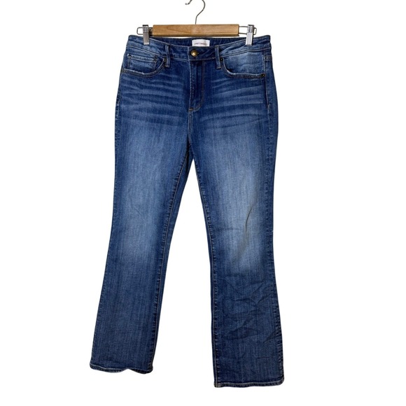 Driftwood Jeans Women 29 Short Blue Kelly Bootcut Medium Wash Denim Festival